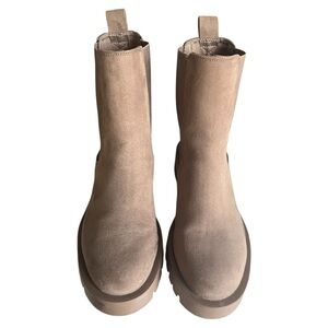 H&M Women’s Chelsea Boots Dark Taupe Size 6 (EU 37)